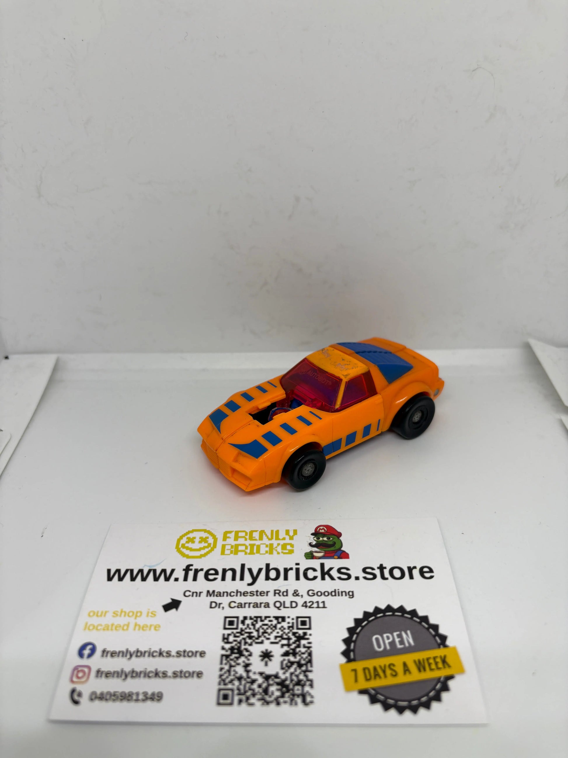 Transformers G1 Axelerators Zap FRENLY BRICKS - Open 7 Days