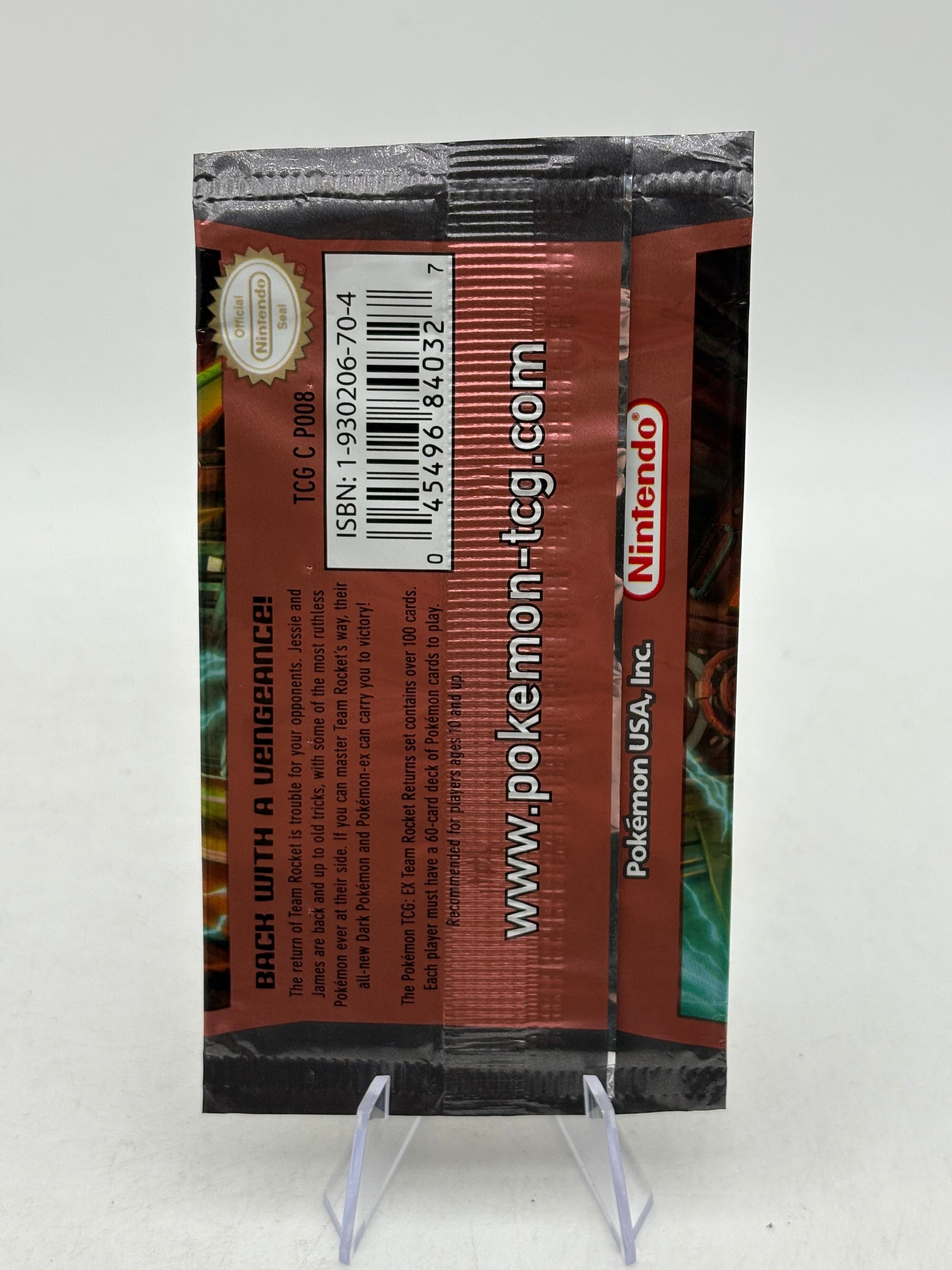 Pokemon TCG EX Team Rocket Returns EMPTY Scyther Booster Pack OPEN FRENLY BRICKS - Open 7 Days image 2