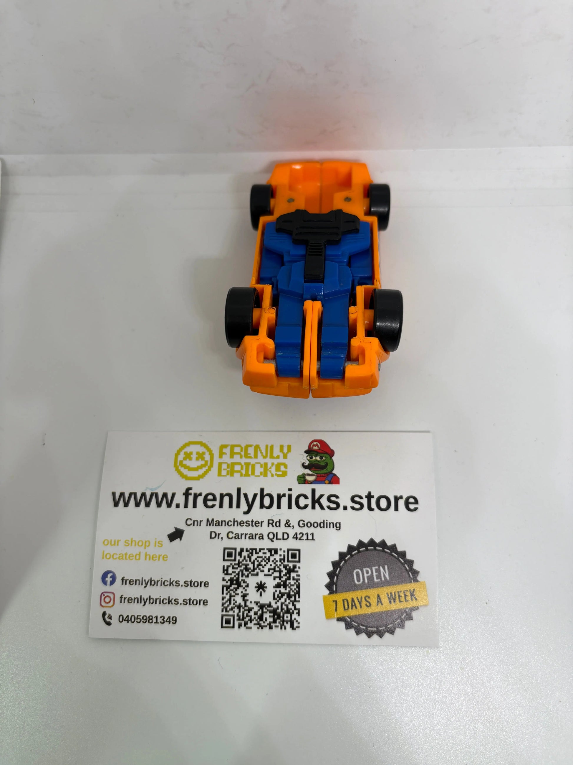 Transformers G1 Axelerators Zap FRENLY BRICKS - Open 7 Days