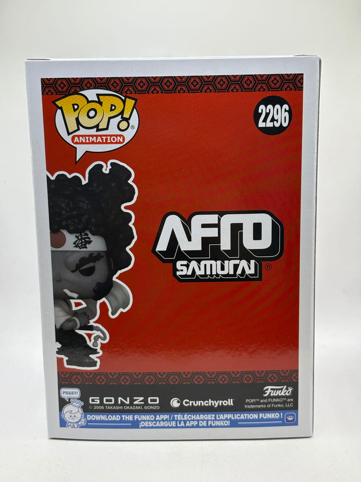 Funko POP! Animation Afro Samurai #2296 Afro Vinyl, photo 3 image 3