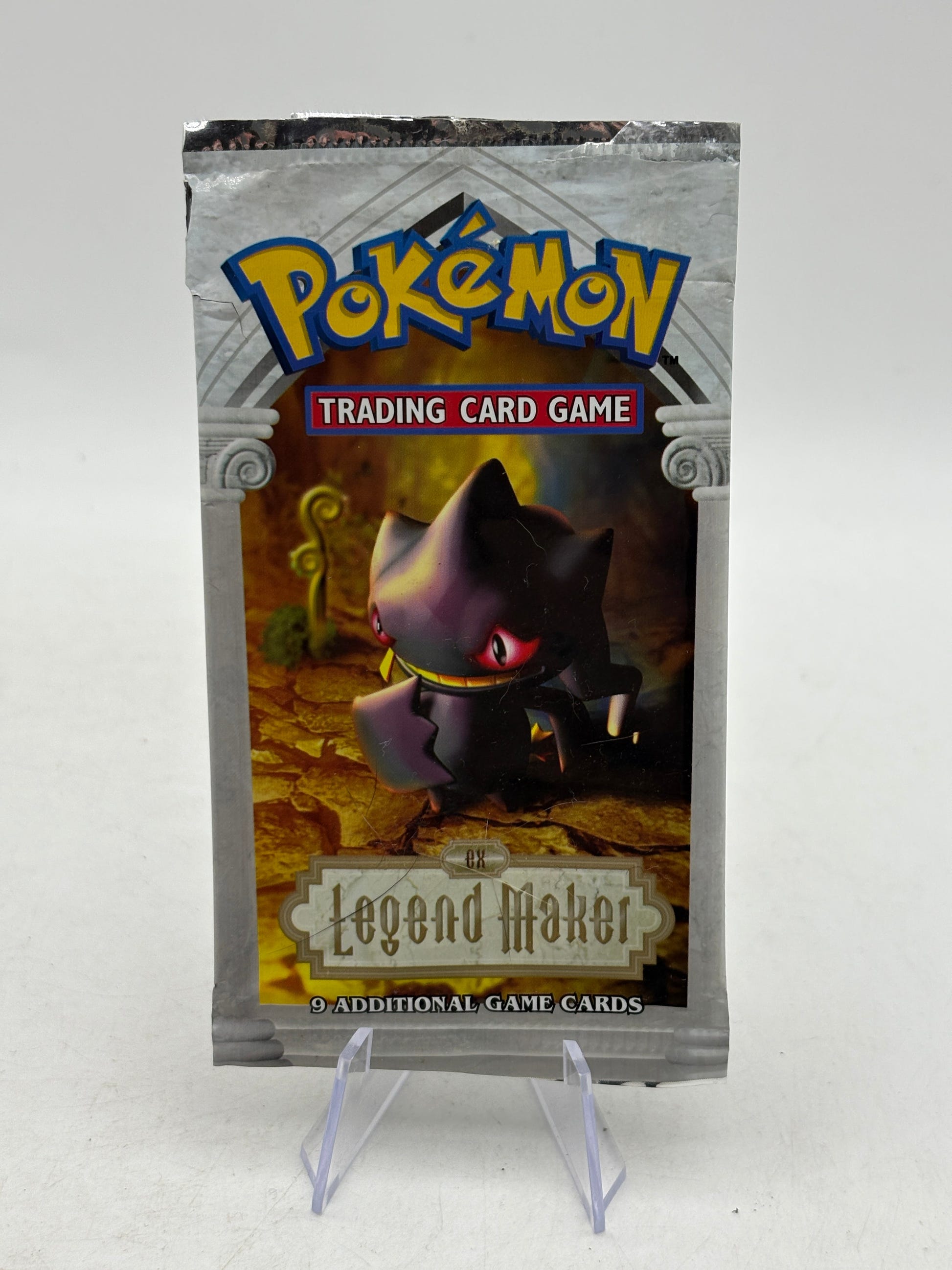 Pokemon TCG Ex Legend Maker EMPTY Banette Booster Pack OPEN FRENLY BRICKS - Open 7 Days image 1