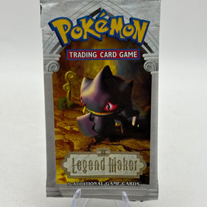 Pokemon TCG Ex Legend Maker EMPTY Banette Booster Pack OPEN FRENLY BRICKS - Open 7 Days
