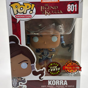Funko POP! Animation The Legend of Korra #801 Korra Limited Glow Chase SE FRENLY BRICKS - Open 7 Days