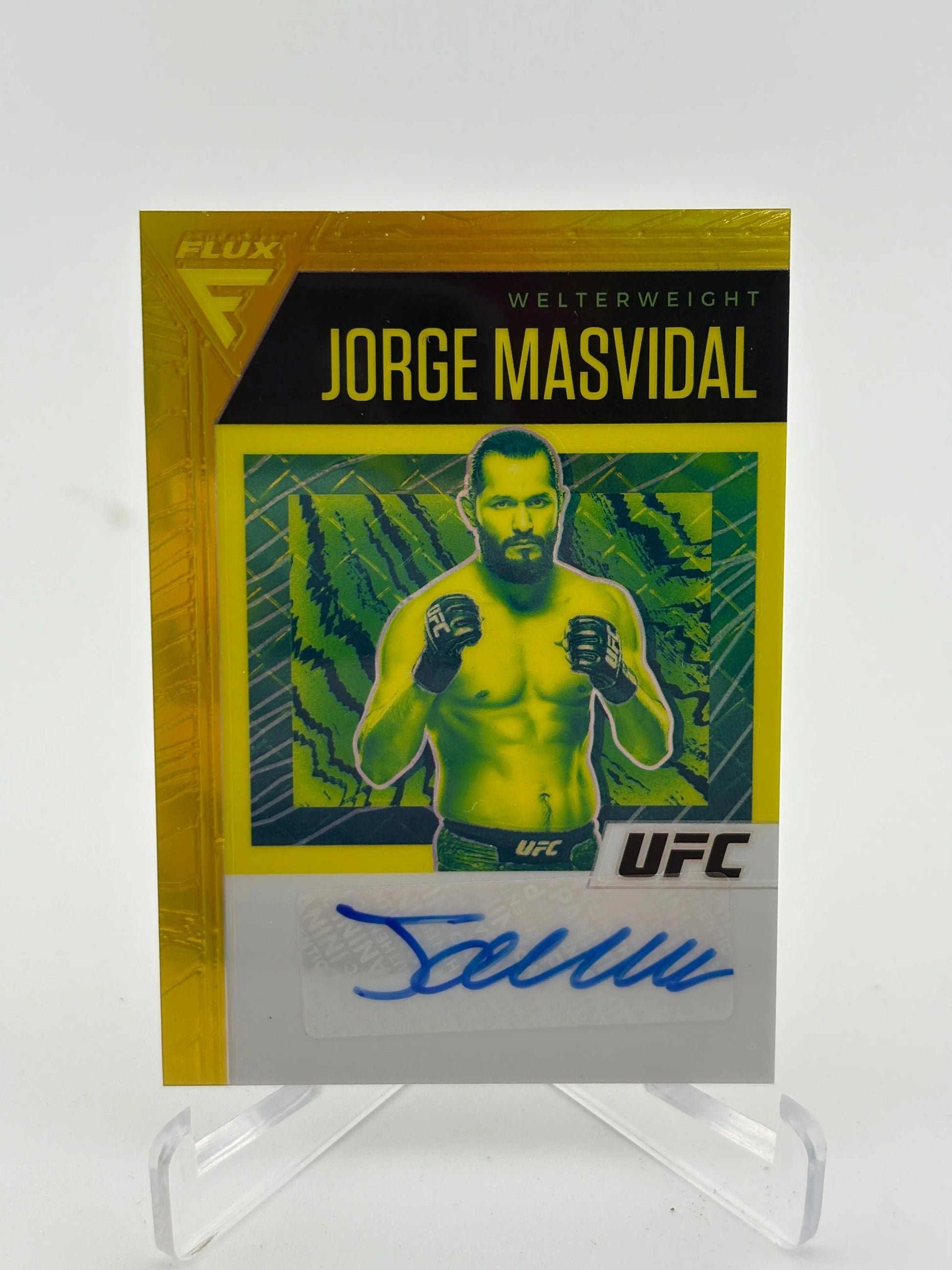2021 Panini - Chronicles Flux UFC Jorge Masvidal FA-JMV 02/10 Auto FRENLY BRICKS - Open 7 Days