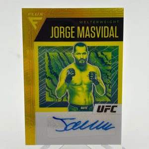 2021 Panini - Chronicles Flux UFC Jorge Masvidal FA-JMV 02/10 Auto FRENLY BRICKS - Open 7 Days