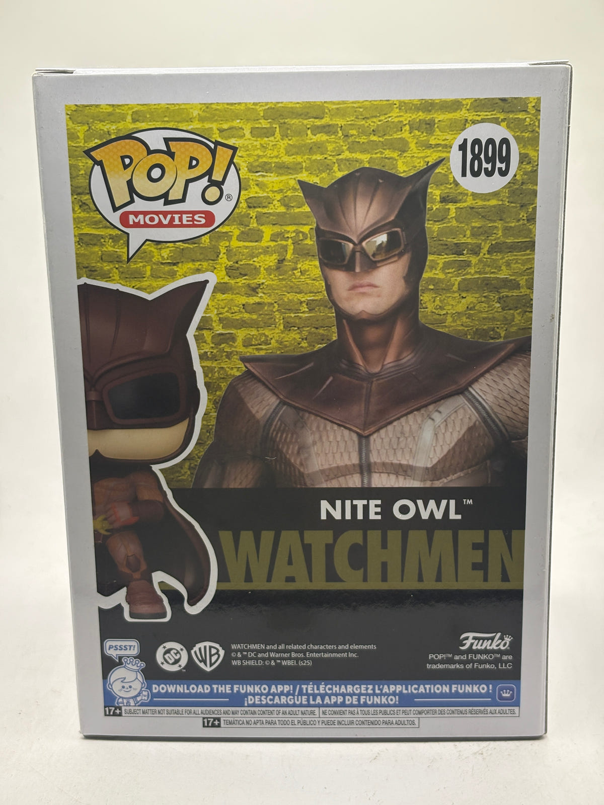 Funko POP! Movies Watchmen #1899 Nite Owl Vinyl Figure image 3