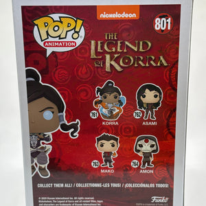 Funko POP! Animation The Legend of Korra #801 Korra Limited Glow Chase SE FRENLY BRICKS - Open 7 Days