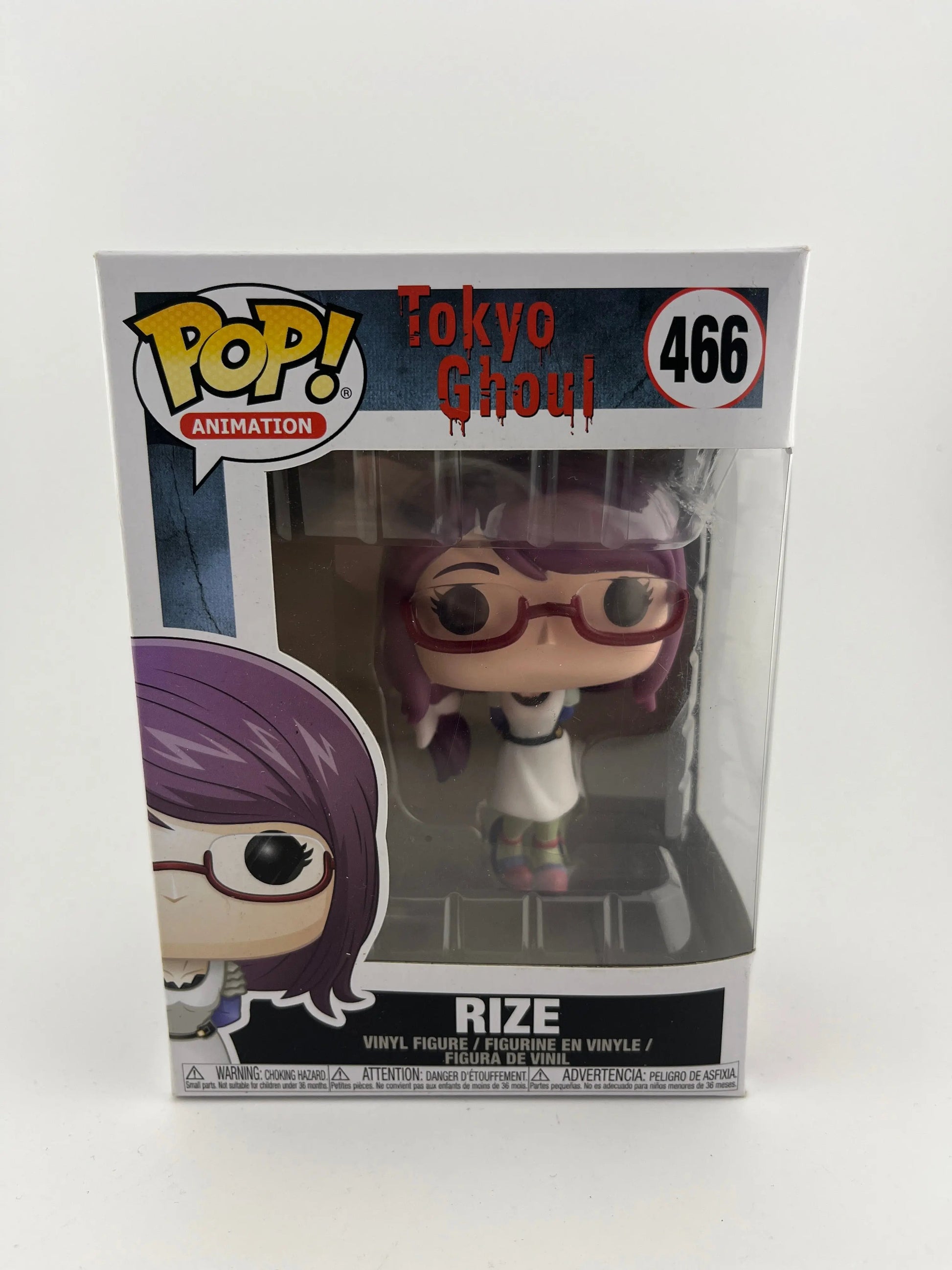 Funko POP Animation Tokyo Ghoul Rize Vinyl Figure #466 Vaulted +combinedshipping FRENLY BRICKS - Open 7 Days