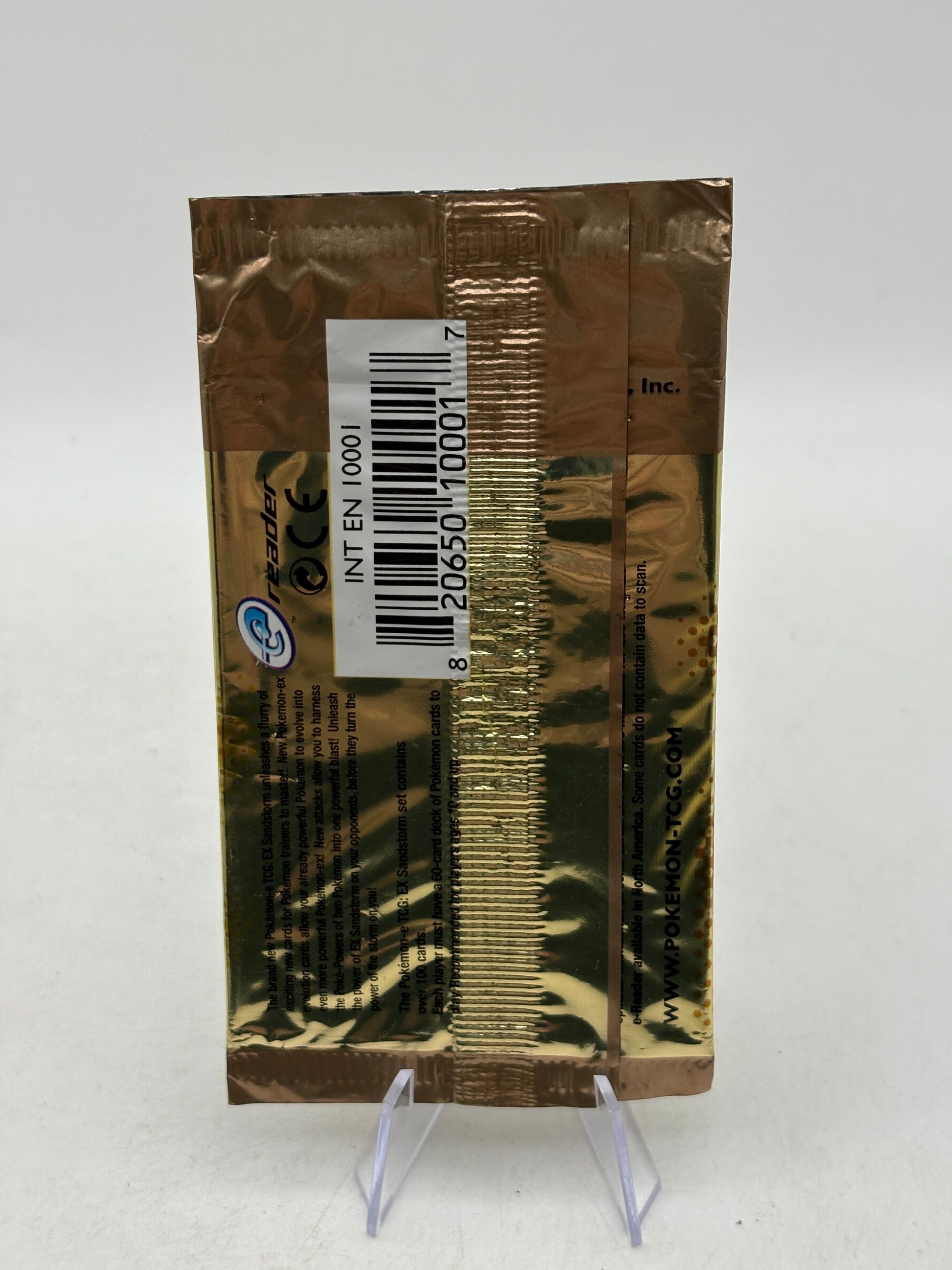 Pokemon TCG Ex Sandstorm EMPTY Dusclops Booster Pack OPEN FRENLY BRICKS - Open 7 Days image 2