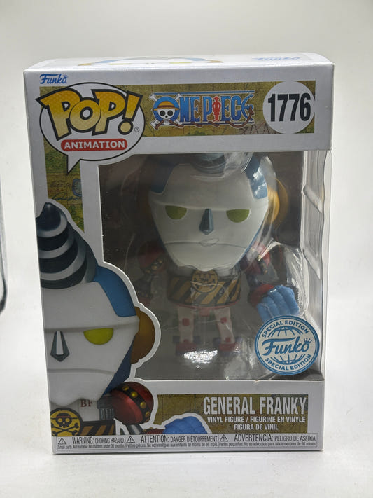 Funko POP! Animation One Piece #1776 General Franky SE Vinyl Figure