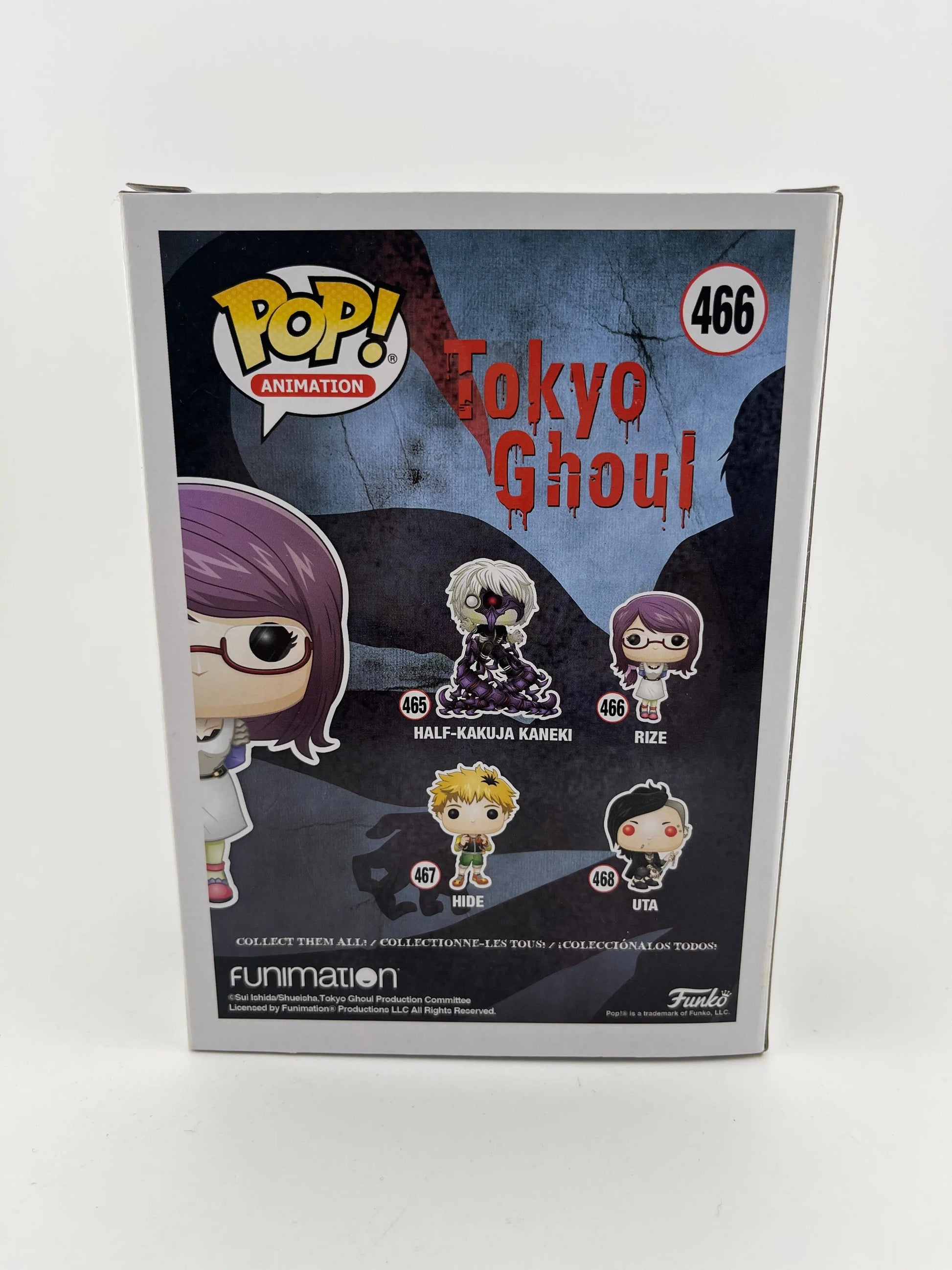 Funko POP Animation Tokyo Ghoul Rize Vinyl Figure #466 Vaulted +combinedshipping FRENLY BRICKS - Open 7 Days