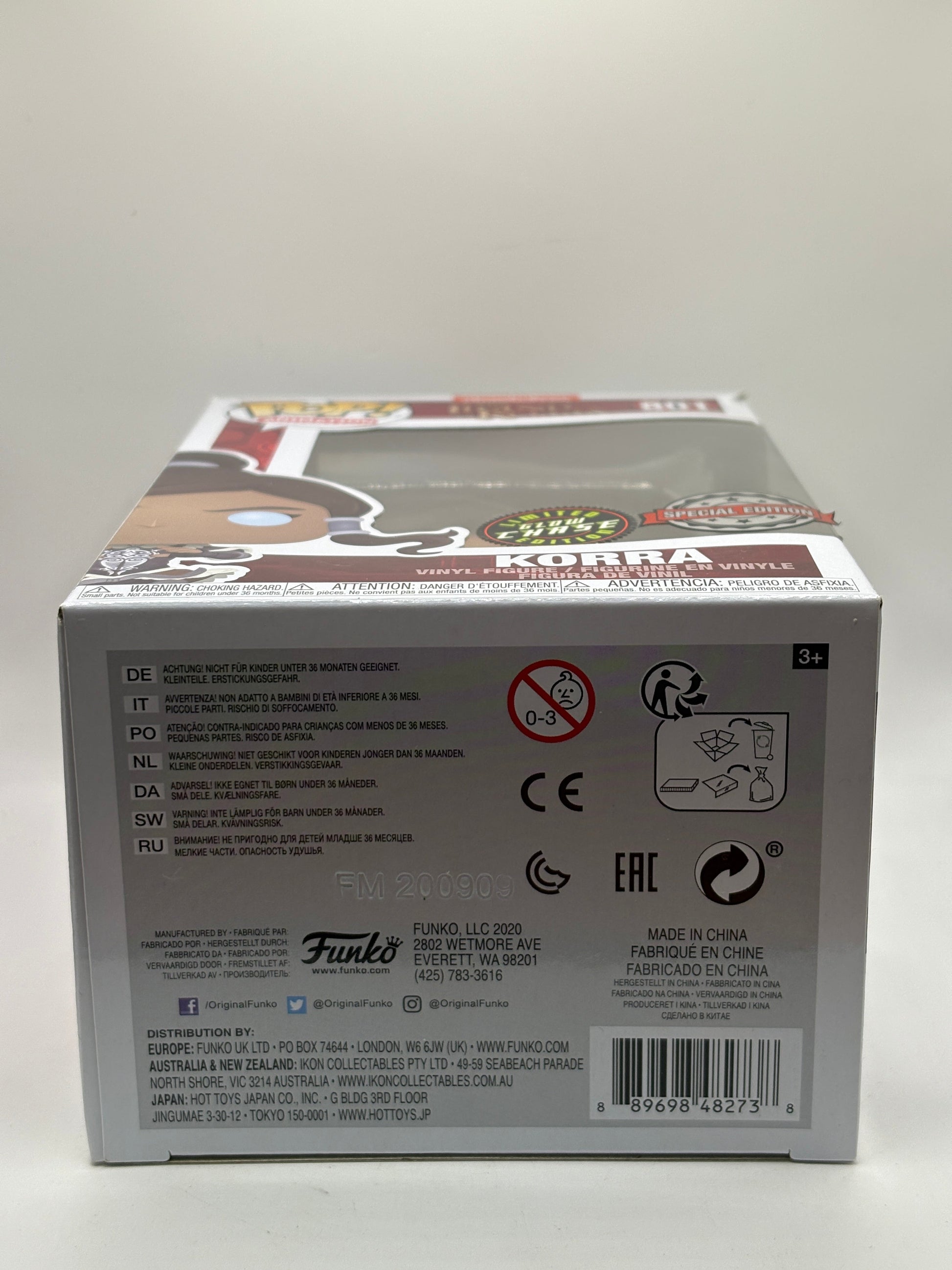 Funko POP! Animation The Legend of Korra #801 Korra Limited Glow Chase SE FRENLY BRICKS - Open 7 Days