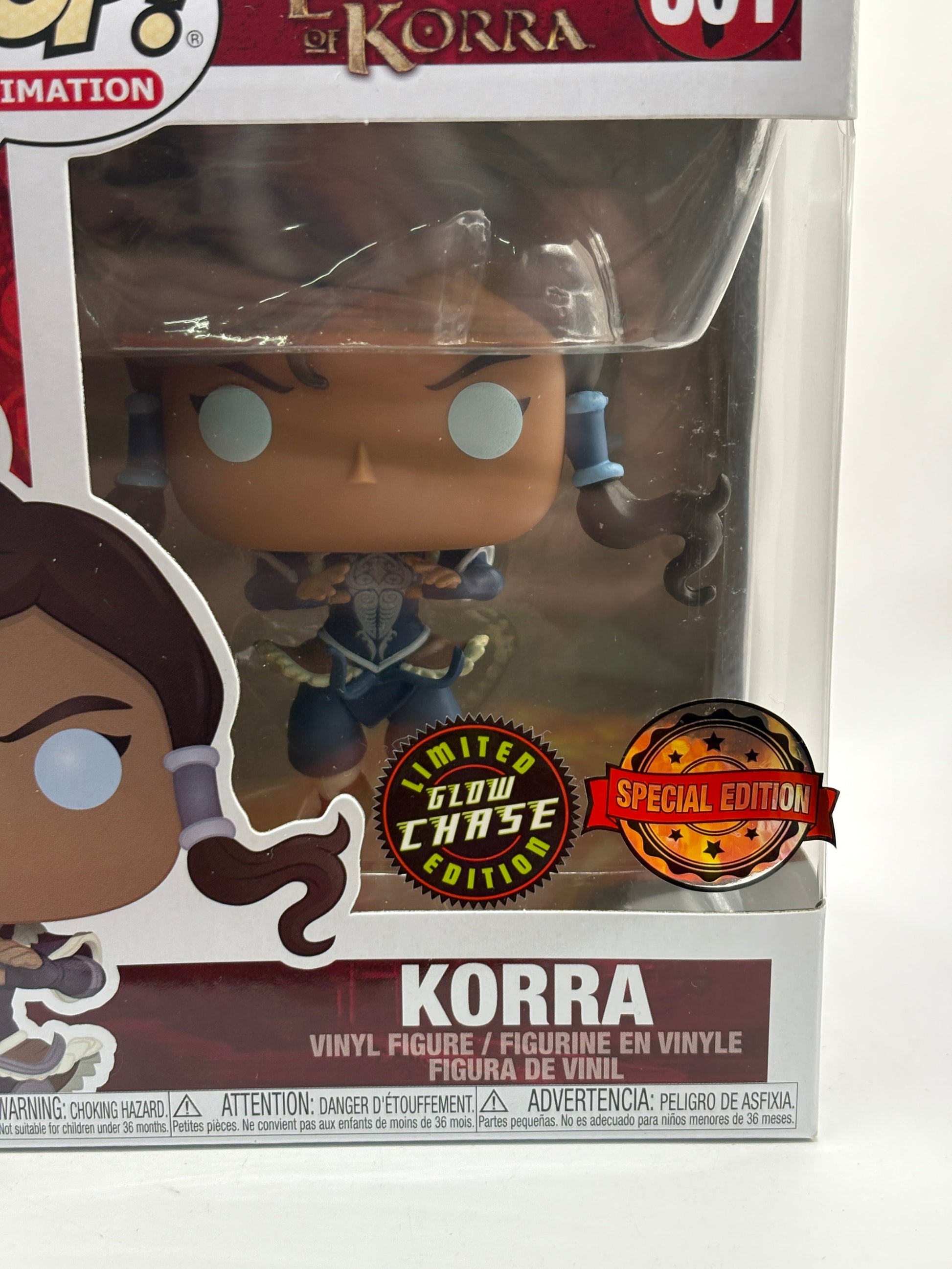 Funko POP! Animation The Legend of Korra #801 Korra Limited Glow Chase SE FRENLY BRICKS - Open 7 Days