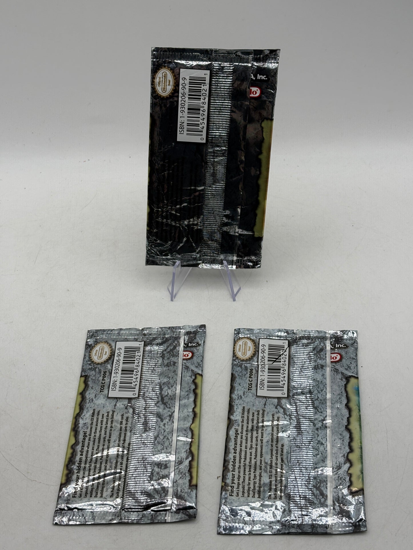 Pokémon TCG Ex Hidden Legends EMPTY All Regi’s Booster Pack OPEN FRENLY BRICKS - Open 7 Days