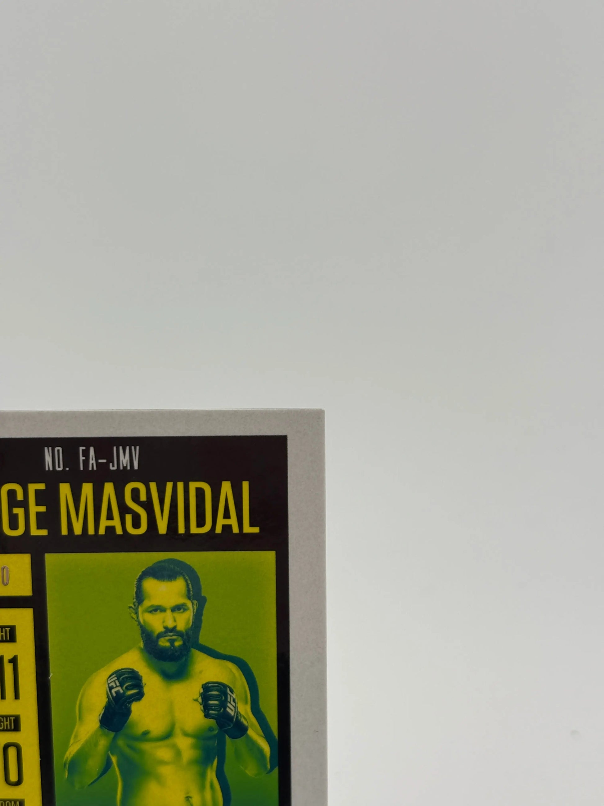2021 Panini - Chronicles Flux UFC Jorge Masvidal FA-JMV 02/10 Auto FRENLY BRICKS - Open 7 Days