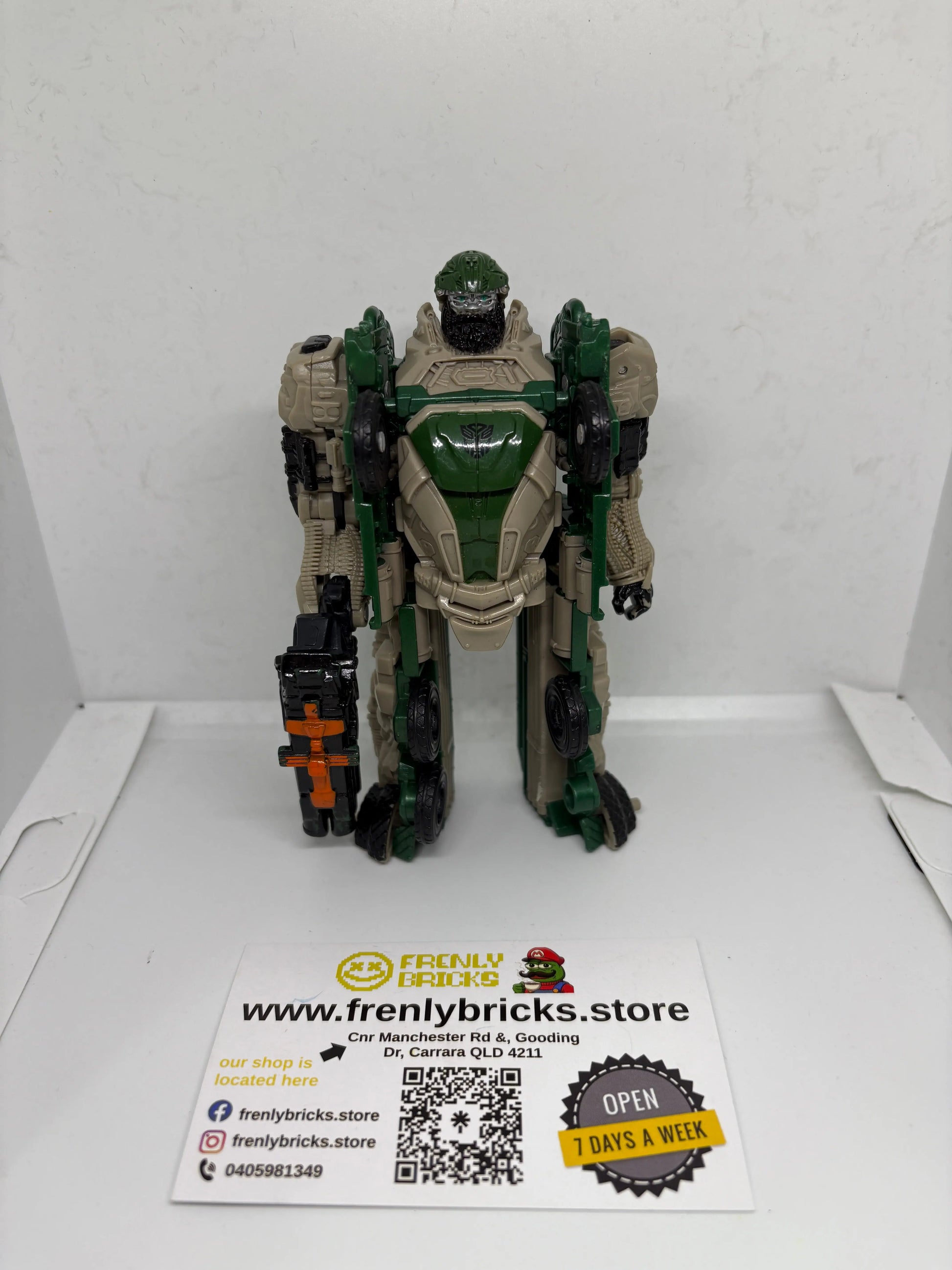 Transformers Age of Extinction Quick Draw Autobot Hound Action Figure FRENLY BRICKS - Open 7 Days