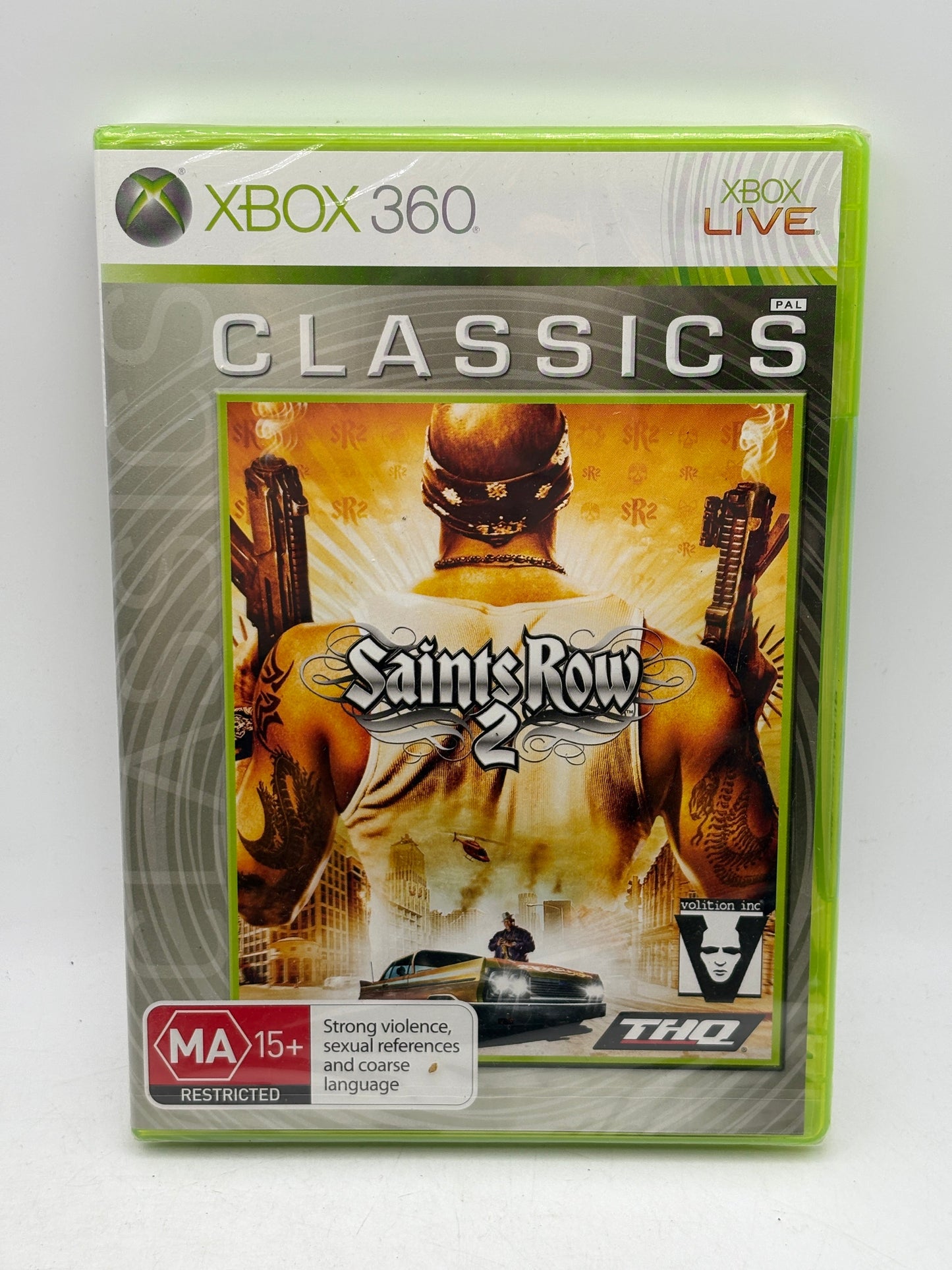 Xbox 360 Video Game Saints Row 2 Brand New Sealed FRENLY BRICKS - Open 7 Days