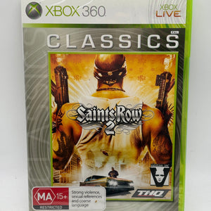 Xbox 360 Video Game Saints Row 2 Brand New Sealed FRENLY BRICKS - Open 7 Days