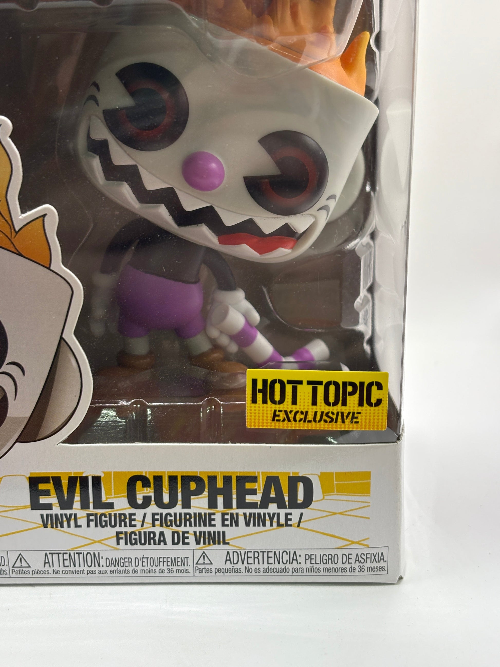 Funko POP! Games Cuphead #417 Evil Cuphead Hot Topic Vinyl Figure FRENLY BRICKS - Open 7 Days