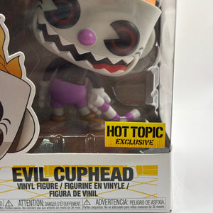 Funko POP! Games Cuphead #417 Evil Cuphead Hot Topic Vinyl Figure FRENLY BRICKS - Open 7 Days