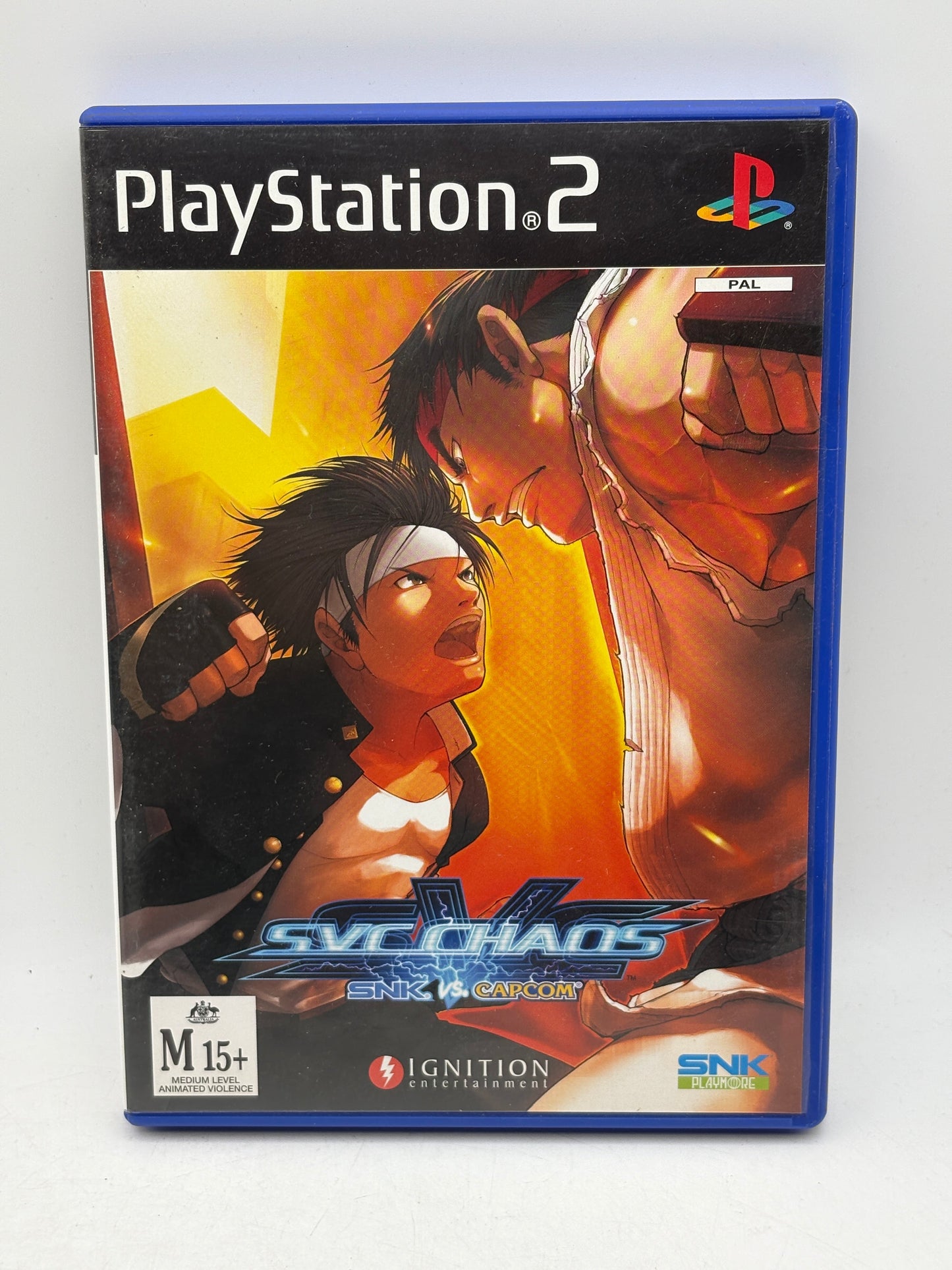 Snk Vs Capcom Svc Chaos Playstation 2 Ps2 Video Game FRENLY BRICKS - Open 7 Days