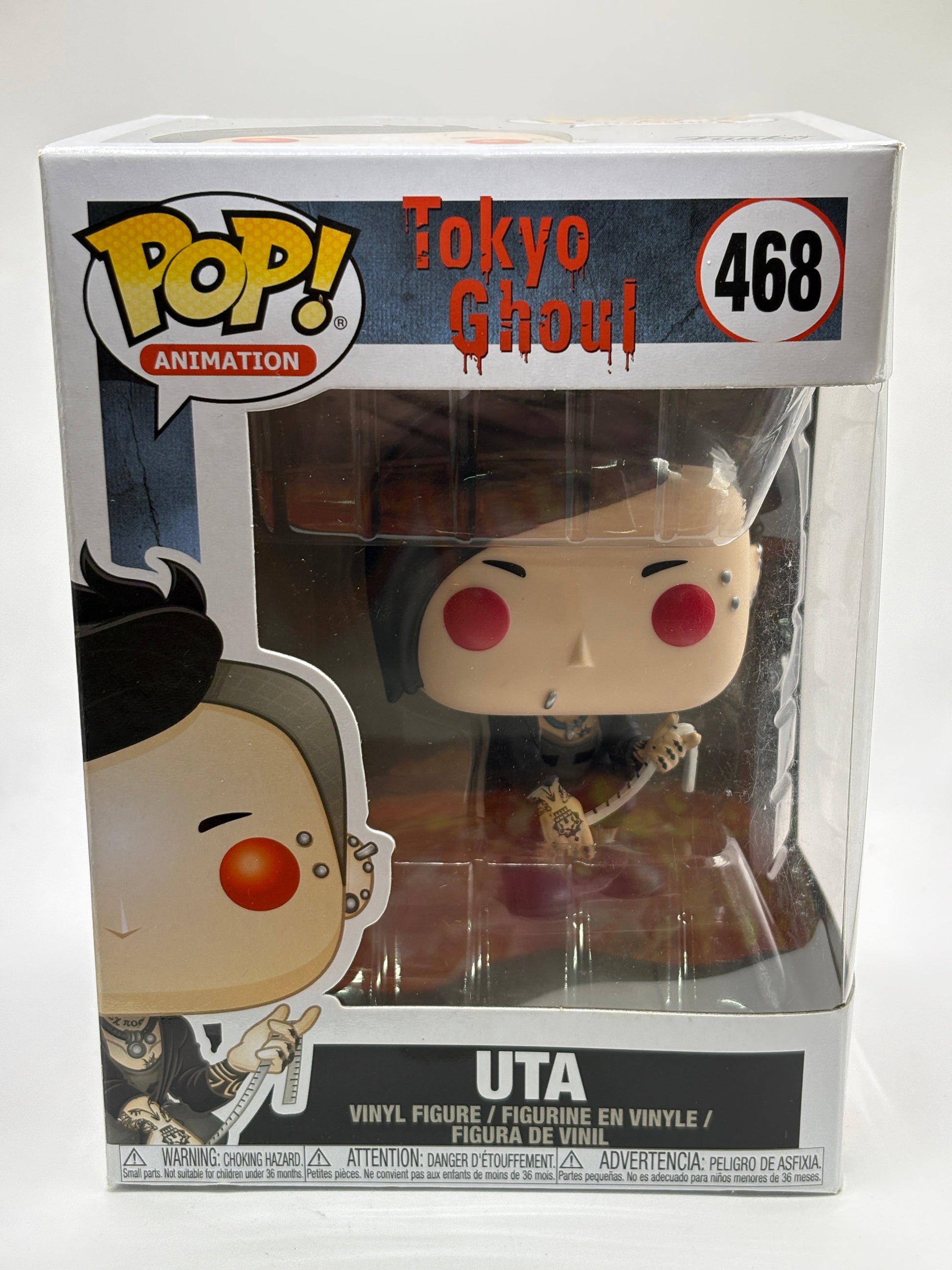 Funko POP! Animation Tokyo Ghoul #468 Uta Vinyl Figure FRENLY BRICKS - Open 7 Days