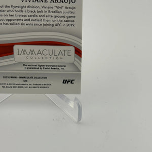 2023 Panini - Immaculate Collection UFC Viviane Araujo Patch /10 JM-VAJ FRENLY BRICKS - Open 7 Days