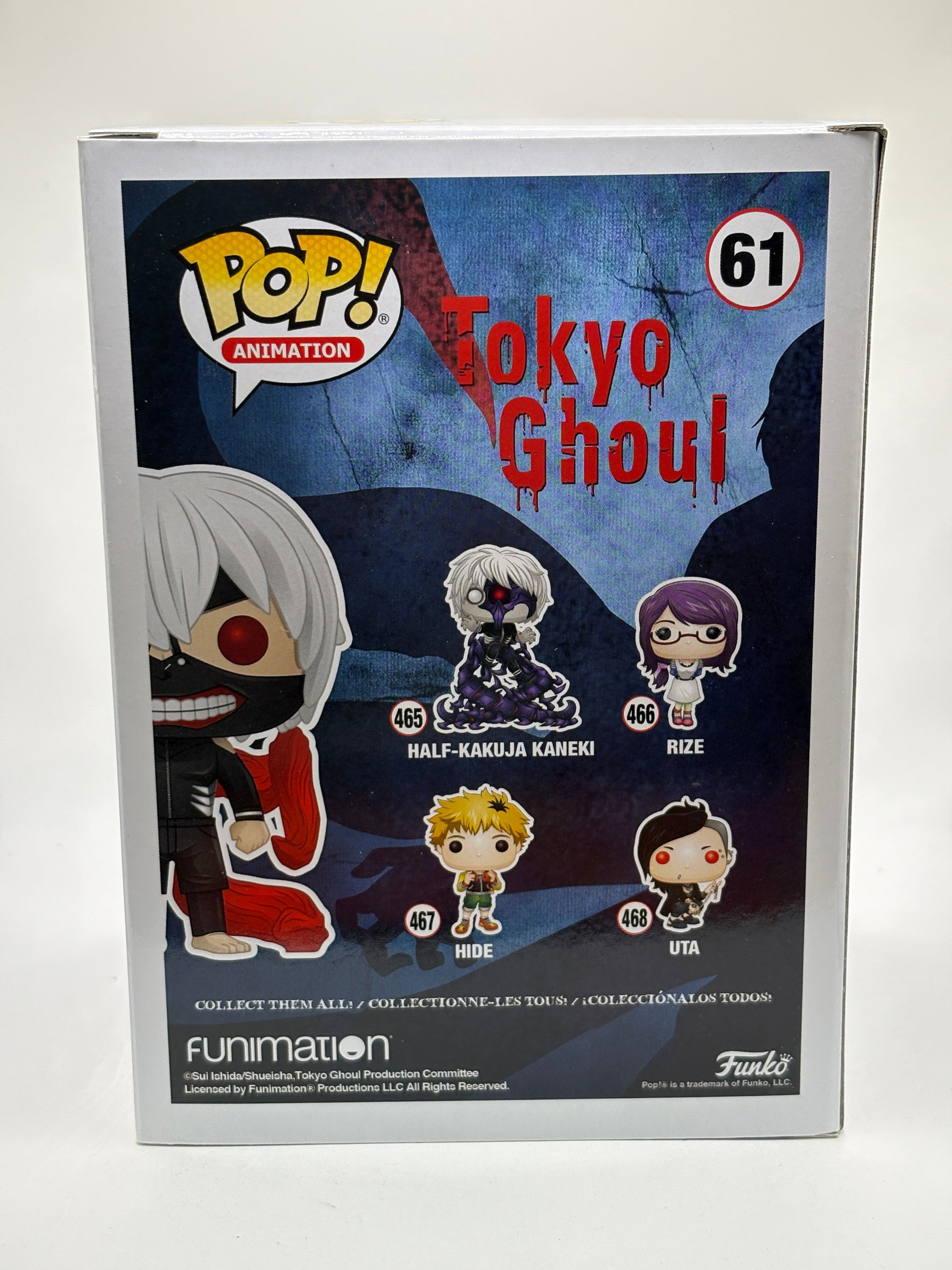Funko POP! Animation Tokyo Ghoul #61 Ken Kaneki 25 Years of Fun Special Edition FRENLY BRICKS - Open 7 Days