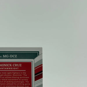 2023 Panini Immaculate UFC Marks of Greatness Dominick Cruz Autograph /25 FRENLY BRICKS - Open 7 Days