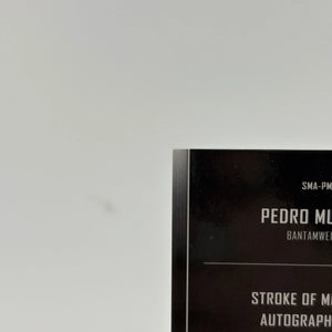 2024 Topps UFC Stroke of Midnight Pedro Munhoz Autograph /75 FRENLY BRICKS - Open 7 Days