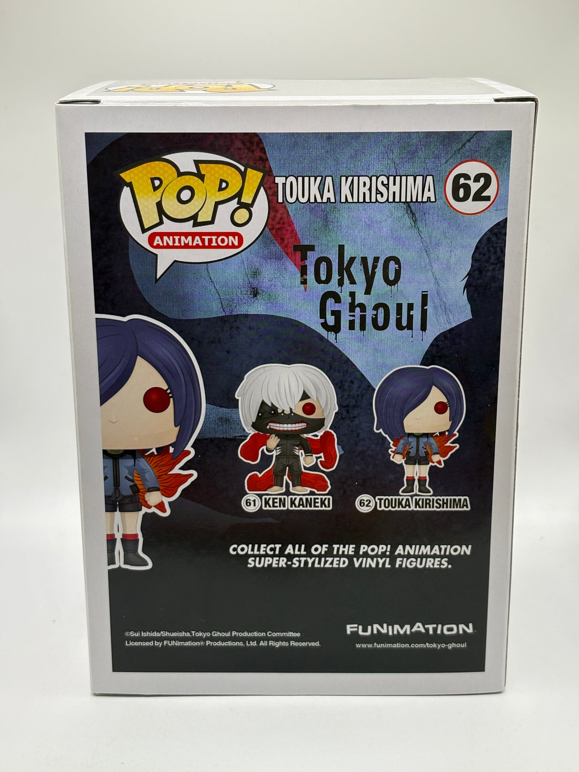 Funko POP! Animation Tokyo Ghoul #62 Touka Kirishima Vinyl Figure FRENLY BRICKS - Open 7 Days