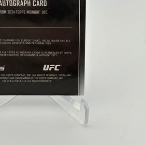 2024 Topps UFC Stroke of Midnight Pedro Munhoz Autograph /75 FRENLY BRICKS - Open 7 Days