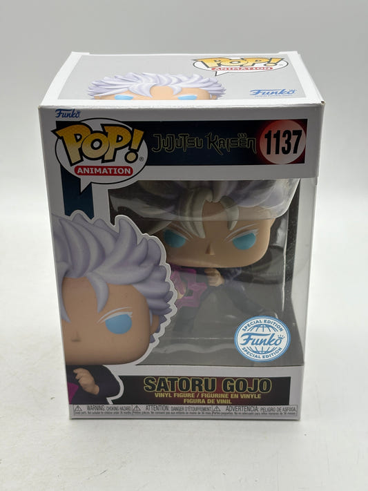 Funko POP! Animation JuJutsu Kaisen #1137 Satoru Gojo Special Edition FRENLY BRICKS - Open 7 Days