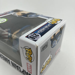Funko POP Captain America The First Avenger #219 2017 Spring Convention Vaulted FRENLY BRICKS - Open 7 Days