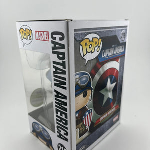 Funko POP Captain America The First Avenger #219 2017 Spring Convention Vaulted FRENLY BRICKS - Open 7 Days