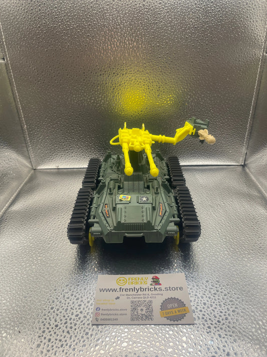 1991 GI Joe Street Fighter II Sonic Boom Tank *INCOMPLETE* FRENLY BRICKS - Open 7 Days