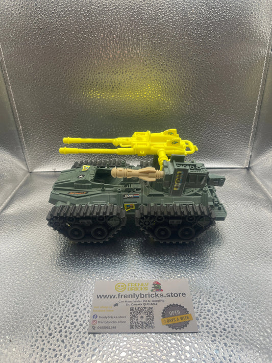 1991 GI Joe Street Fighter II Sonic Boom Tank *INCOMPLETE* FRENLY BRICKS - Open 7 Days