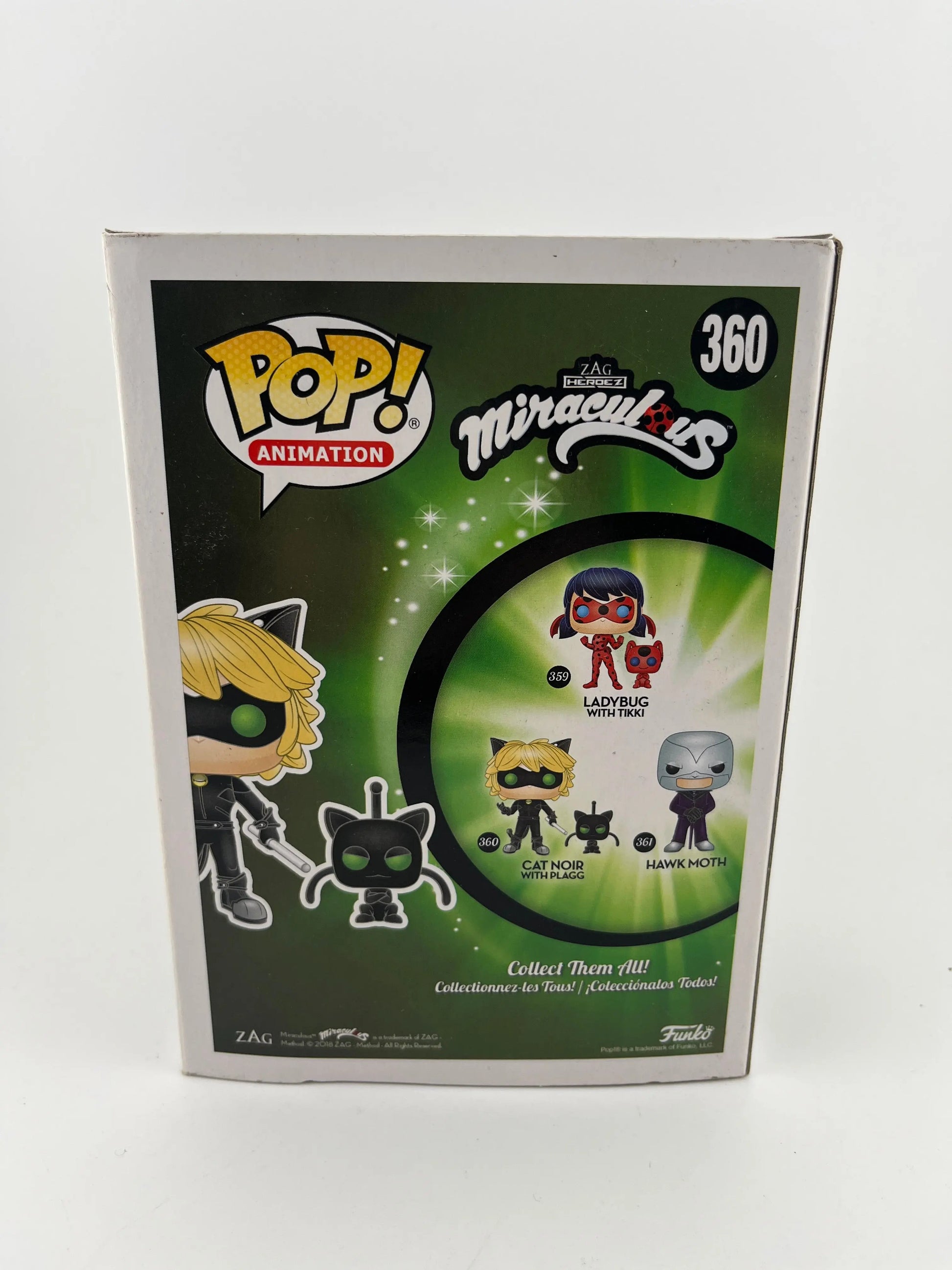 Funko POP Animation Heroez Miraculous Cat Noir with Plagg #360 +combinedshipping FRENLY BRICKS - Open 7 Days