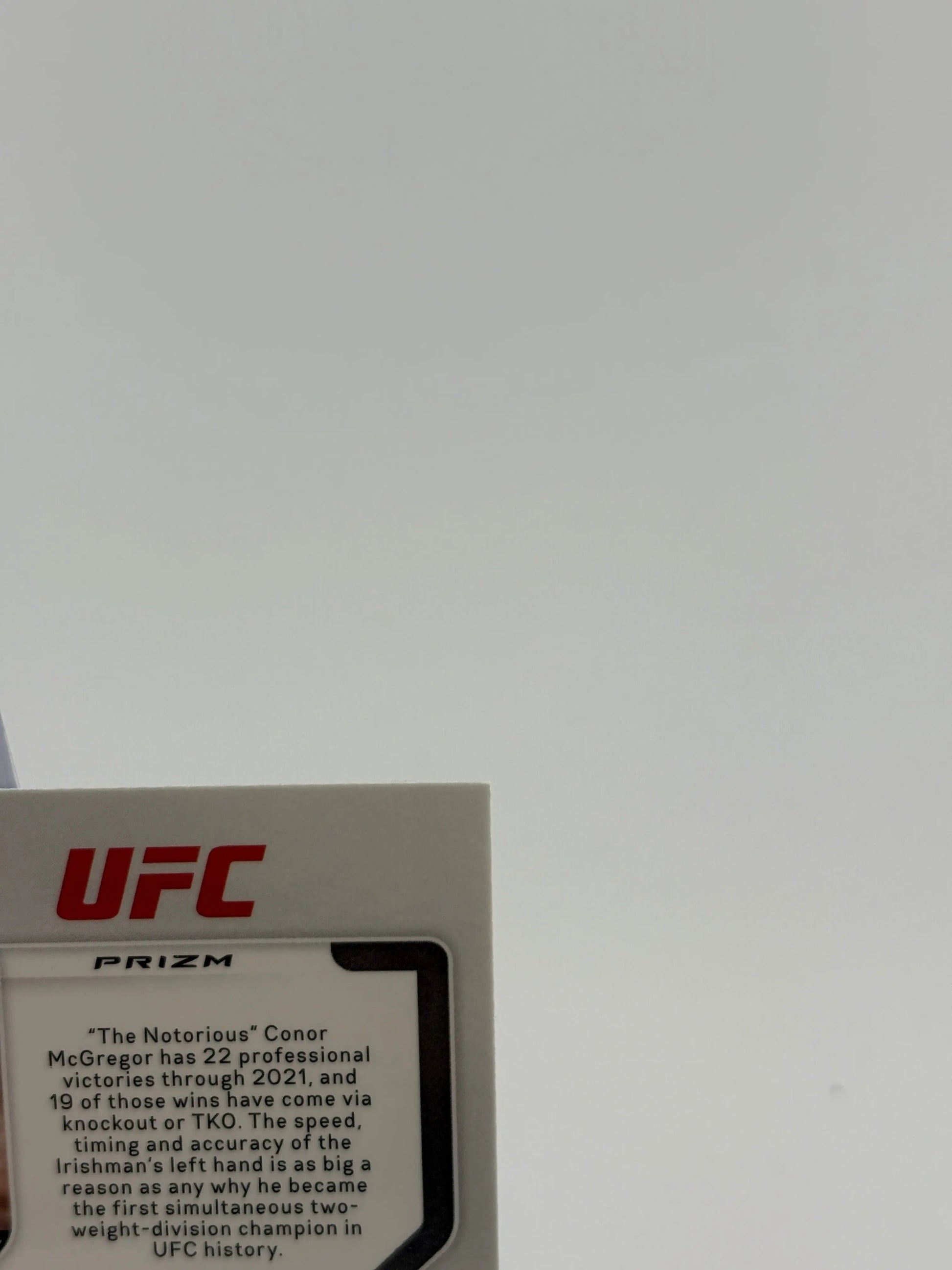 2022 Panini Prizm UFC Cracked Ice - Connor McGregor FRENLY BRICKS - Open 7 Days