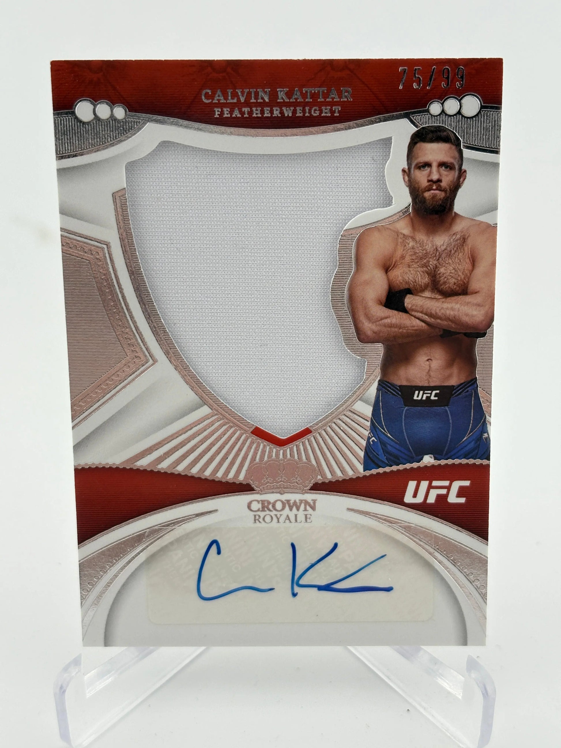 2023 Panini - Chronicles Crown Royale UFC Calvin Kattar Auto FRENLY BRICKS - Open 7 Days