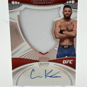 2023 Panini - Chronicles Crown Royale UFC Calvin Kattar Auto FRENLY BRICKS - Open 7 Days