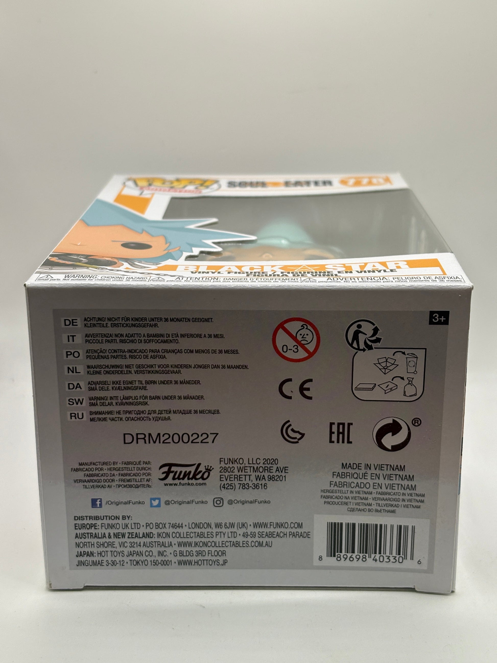 Funko POP! Animation Soul Eater #778 Black Star Vinyl Figure New FRENLY BRICKS - Open 7 Days