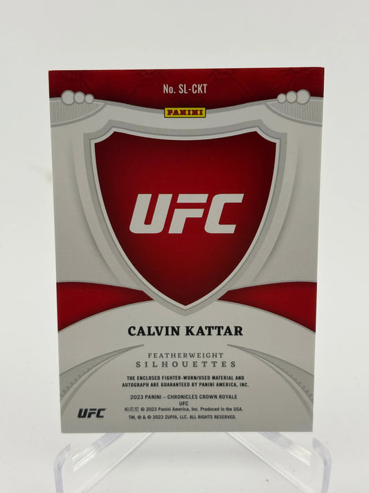 2023 Panini - Chronicles Crown Royale UFC Calvin Kattar Auto FRENLY BRICKS - Open 7 Days
