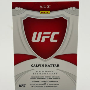 2023 Panini - Chronicles Crown Royale UFC Calvin Kattar Auto FRENLY BRICKS - Open 7 Days