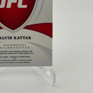 2023 Panini - Chronicles Crown Royale UFC Calvin Kattar Auto FRENLY BRICKS - Open 7 Days