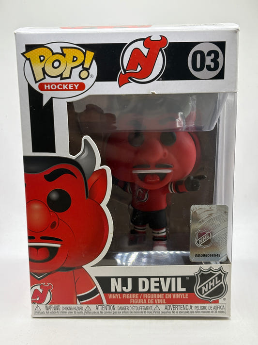 Funko POP! Hockey New Jersey #03 NJ Devil Vinyl Figure