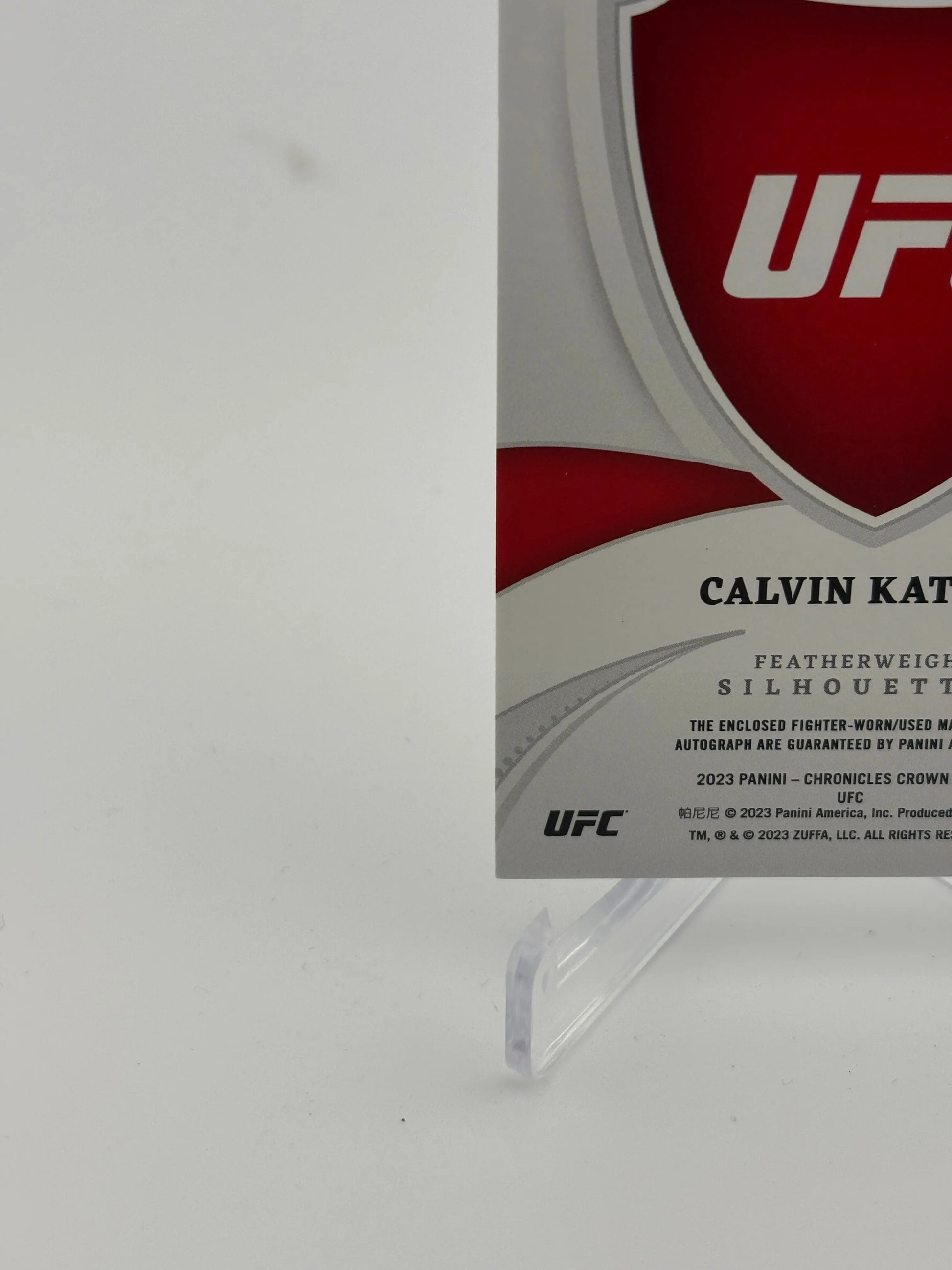 2023 Panini - Chronicles Crown Royale UFC Calvin Kattar Auto FRENLY BRICKS - Open 7 Days