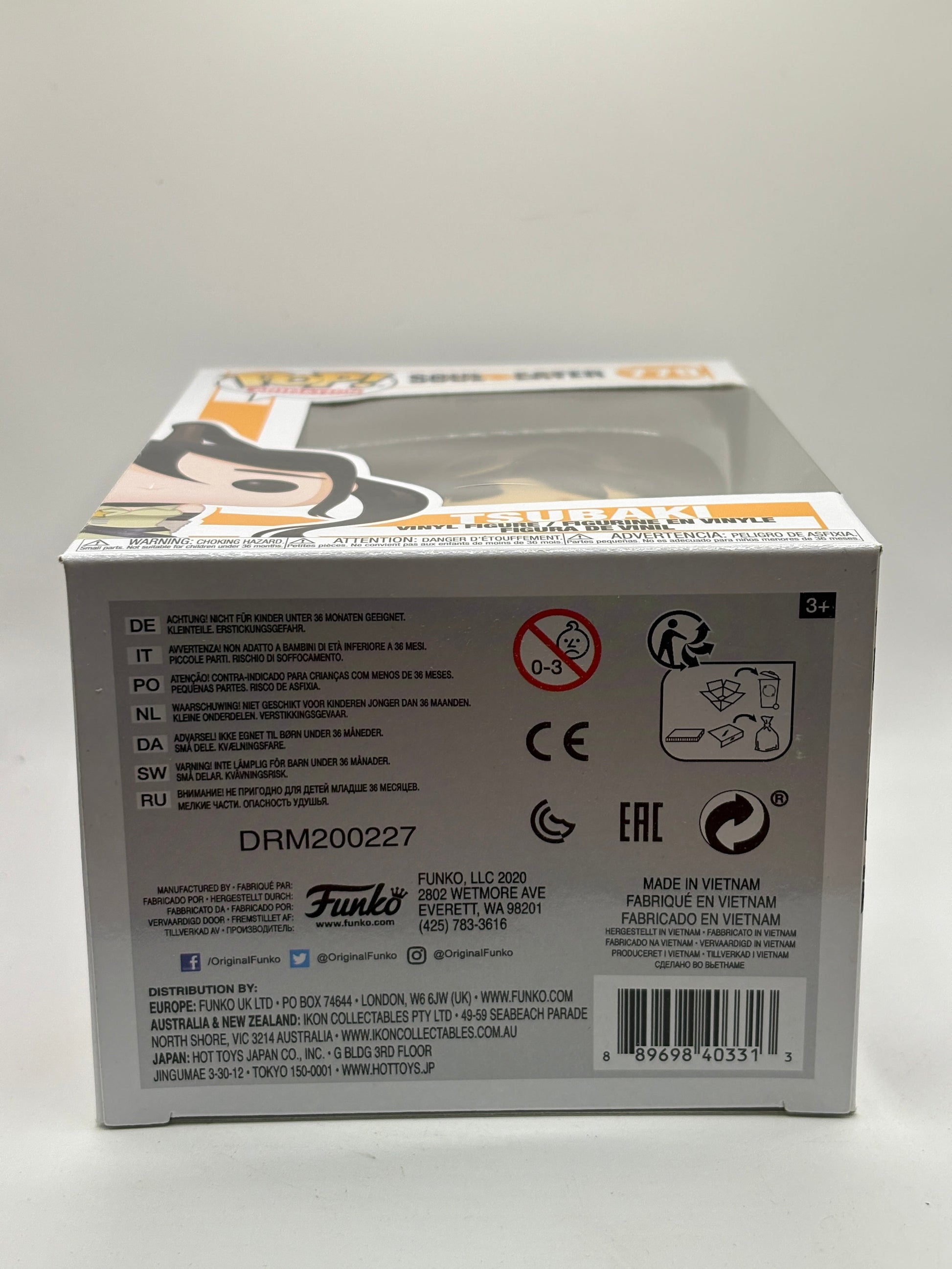 Funko POP! Animation Soul Eater #779 Tsubaki Vinyl Figure FRENLY BRICKS - Open 7 Days