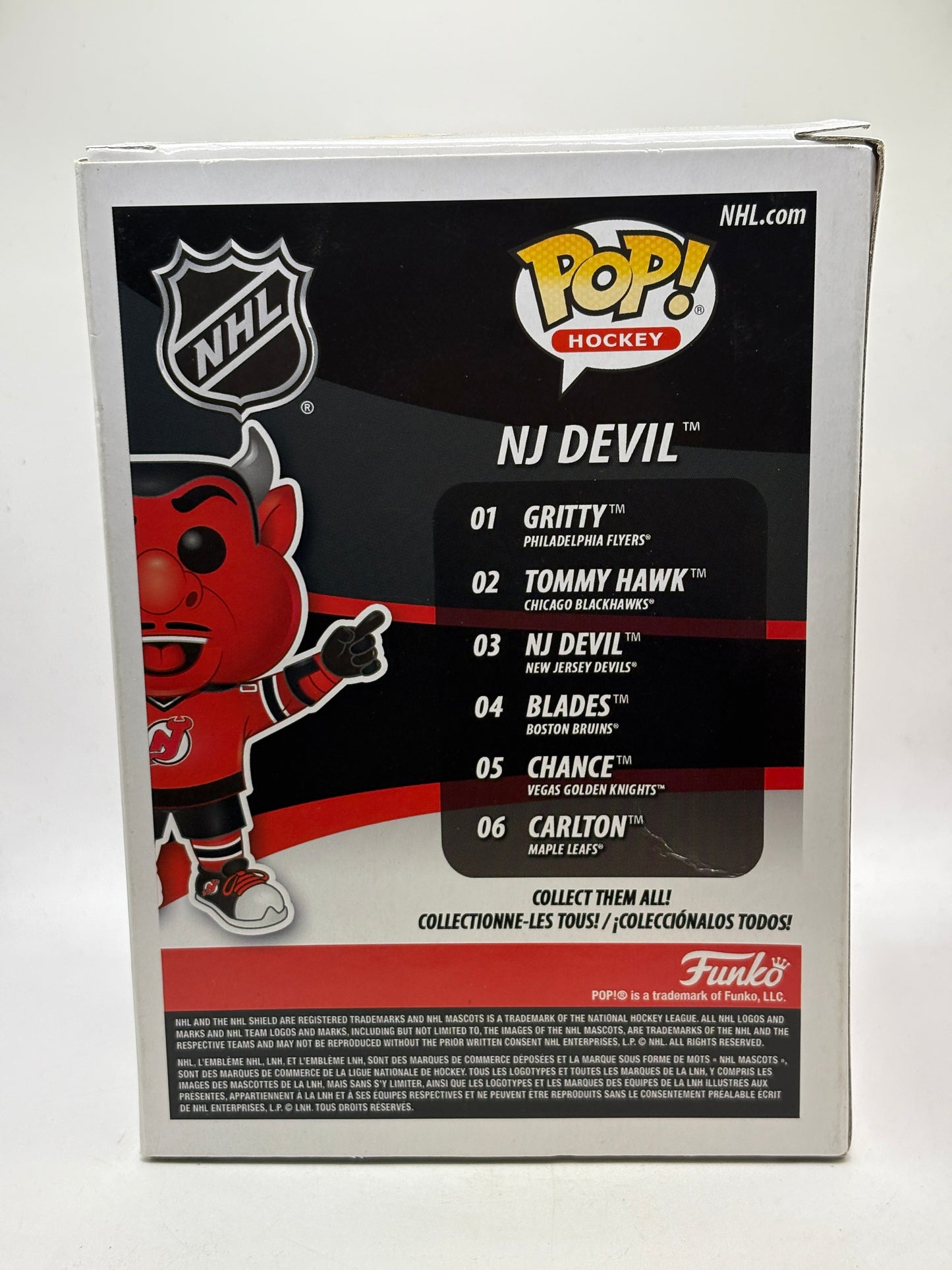 Funko POP! Hockey New Jersey #03 NJ Devil Vinyl Figure