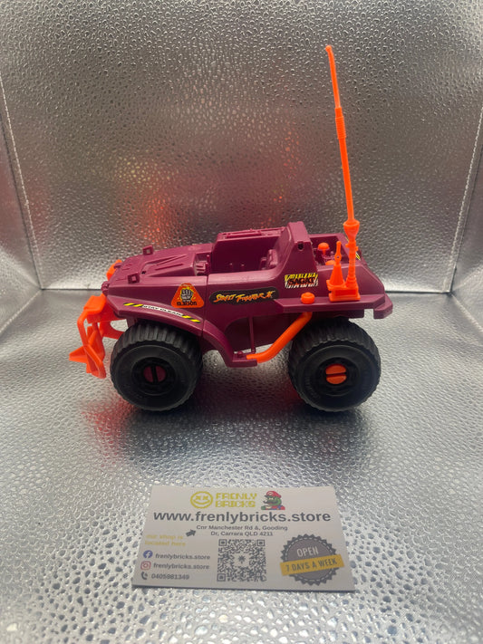 GI Joe 1993 Street Fighter Crimson Cruiser Vehicle *INCOMPLETE* FRENLY BRICKS - Open 7 Days